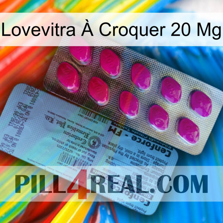 Lovevitra À Croquer 20 Mg 35